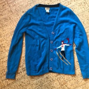 Cashmere retro ski sweater